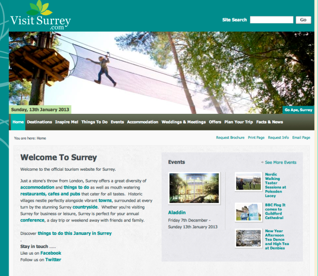 Surrey Website
